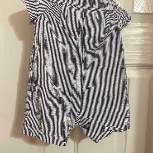 Little Me Whale Romper - Picture 6 of 7